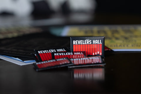 Revelers Hall Band Rectangle Pin